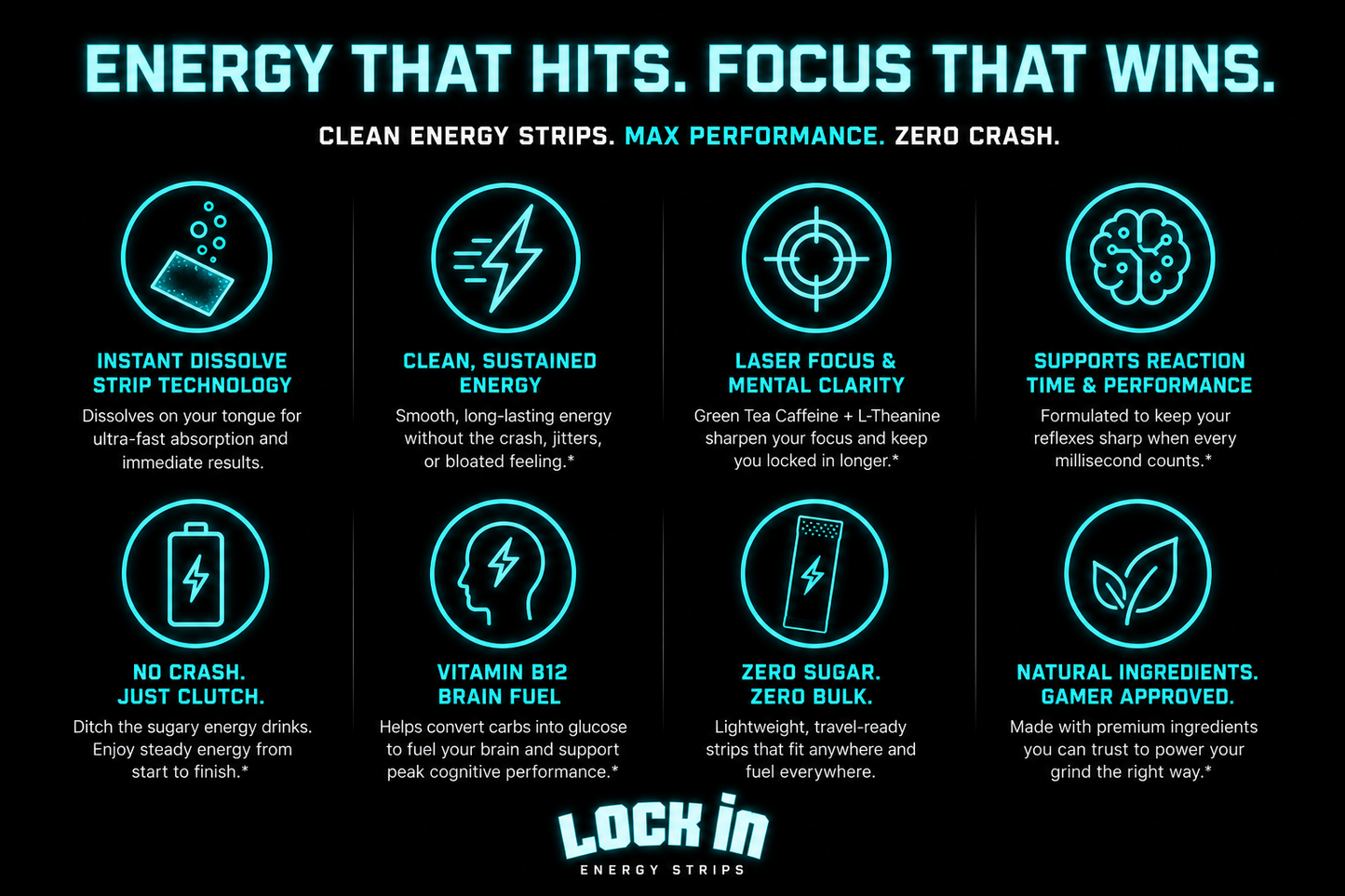 Lock In Energy Strips